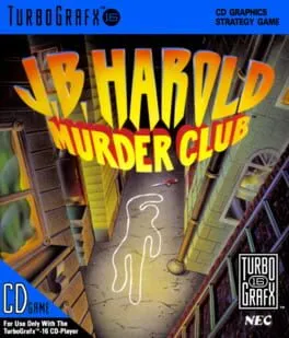J.B. Harold Murder Club TurboGrafx CD