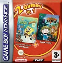 Background - 2 Games In 1: SpongeBob SquarePants: SuperSponge & Rugrats Go Wild - GameBoy Advance - Retrocharting