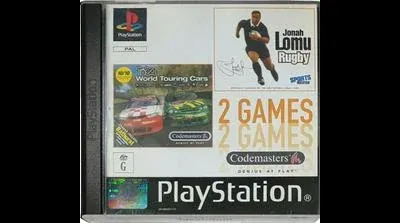 2 Games Toca World Touring Cars + Jonah Lomu Rugby