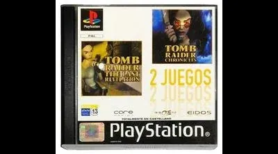 2 Games Tomb Raider Chronicles & The Last Revelation