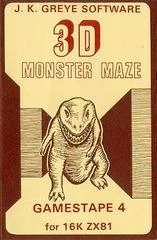 Background - 3D Monster Maze - Sinclair ZX81 - Retrocharting