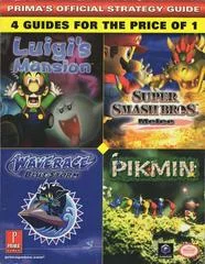 Background - 4 Guides for The Price of 1: Luigi's Mansion & Super Smash Bros.: Melee & Wave Race: Blue Storm & Pikmin - Strategy Guide - Retrocharting