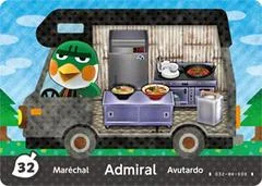 Background - Admiral #32 [Animal Crossing Welcome Amiibo] - Amiibo Cards  - Retrocharting