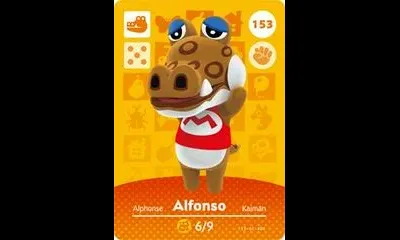 Alfonso #153 [Animal Crossing Series 2]