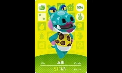 Alli #036 [Animal Crossing Series 1]