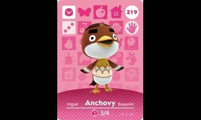 Anchovy #219 [Animal Crossing Series 3]