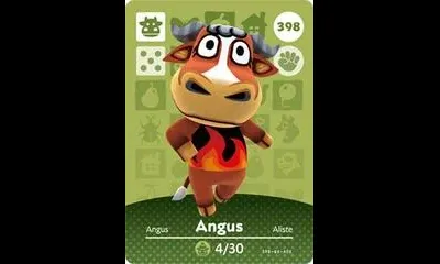 Angus #398 [Animal Crossing Series 4]