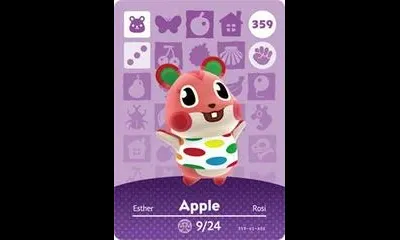 Apple #359 [Animal Crossing Series 4]