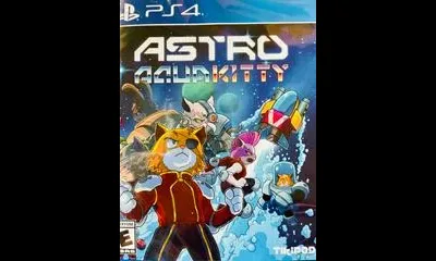 Astro Aqua Kitty