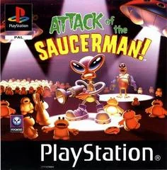Background - Attack of the Saucerman - PlayStation - Retrocharting