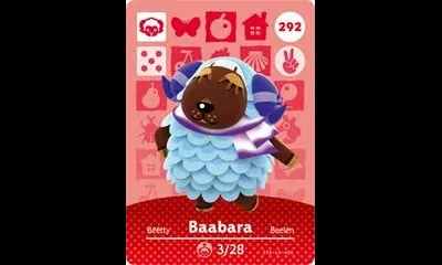 Baabara #292 [Animal Crossing Series 3]