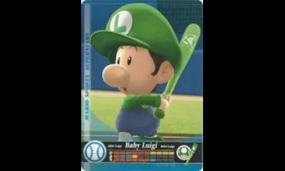 Baby Luigi Baseball [Mario Sports Superstars]