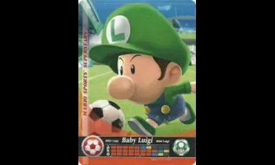 Baby Luigi Soccer [Mario Sports Superstars]