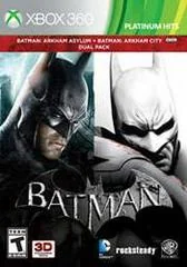 Background - Batman: Arkham Asylum and Batman: Arkham City Dual Pack - Xbox 360 - Retrocharting