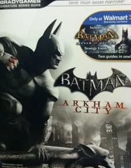 Background - Batman Arkham City & Asylum [BradyGames Walmart] - Strategy Guide - Retrocharting