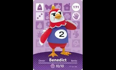 Benedict #171 [Animal Crossing Series 2]