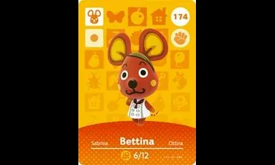 Bettina #174 [Animal Crossing Series 2]