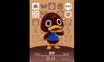 Bill #033 [Animal Crossing Series 1]