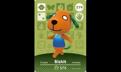 Biskit #279 [Animal Crossing Series 3]