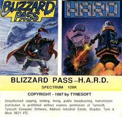 Background - Blizzard Pass & H.A.R.D - ZX Spectrum - Retrocharting