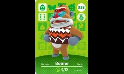 Boone #328 [Animal Crossing Series 4]