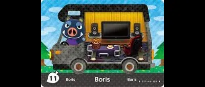 Boris #11 [Animal Crossing Welcome Amiibo]