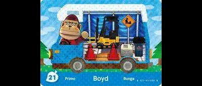 Boyd #21 [Animal Crossing Welcome Amiibo]