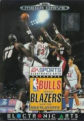 Background - Bulls versus Blazers and the NBA Playoffs - Sega Genesis - Retrocharting