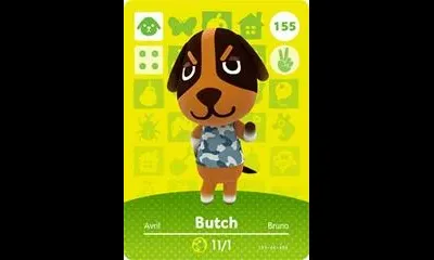 Butch #155 [Animal Crossing Series 2]