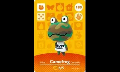 Camofrog #183 [Animal Crossing Series 2]
