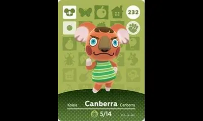 Canberra #232 [Animal Crossing Series 3]