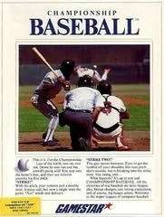 Background - Championship Baseball - Commodore 64 - Retrocharting