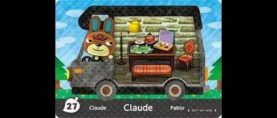Claude #27 [Animal Crossing Welcome Amiibo]
