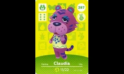 Claudia #287 [Animal Crossing Series 3]