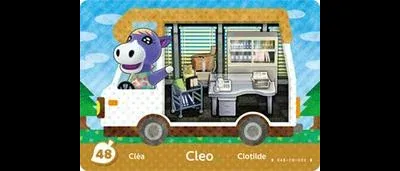 Cleo #48 [Animal Crossing Welcome Amiibo]