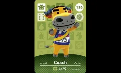 Coach #126 [Animal Crossing Series 2]