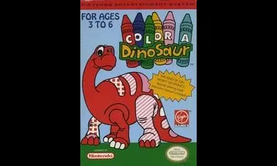 Color A Dinosaur