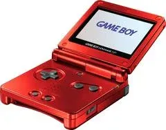 Gameboy Advance SP Flame Red