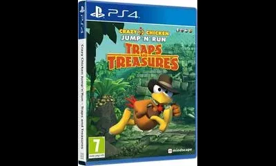 Crazy Chicken Jump 'N' Run: Traps And Treasures