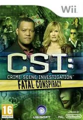Background - CSI: Crime Scene Investigation: Fatal Conspiracy - Wii - Retrocharting