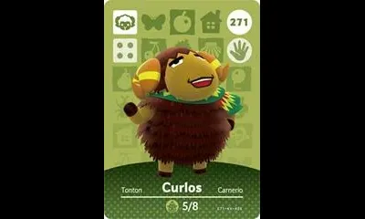 Curlos #271 [Animal Crossing Series 3]
