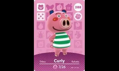 Curly #288 [Animal Crossing Series 3]