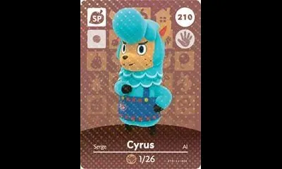 Cyrus #210 [Animal Crossing Series 3]