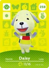 Background - Daisy #258 [Animal Crossing Series 3] - Amiibo Cards  - Retrocharting