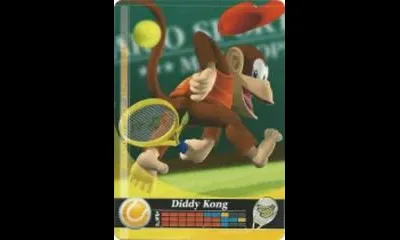 Diddy Kong Tennis [Mario Sports Superstars]