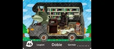Dobie #46 [Animal Crossing Welcome Amiibo]