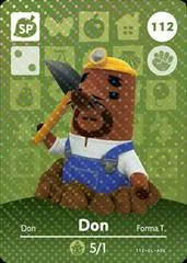 Background - Don Resetti #112 [Animal Crossing Series 2] - Nintendo DS - Retrocharting