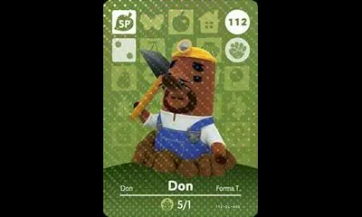 Don Resetti #112 [Animal Crossing Series 2]