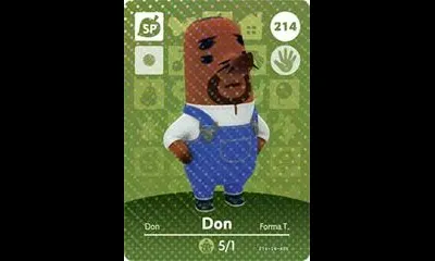 Don Resetti #214 [Animal Crossing Series 3]