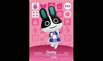 Dotty #335 [Animal Crossing Series 4]
